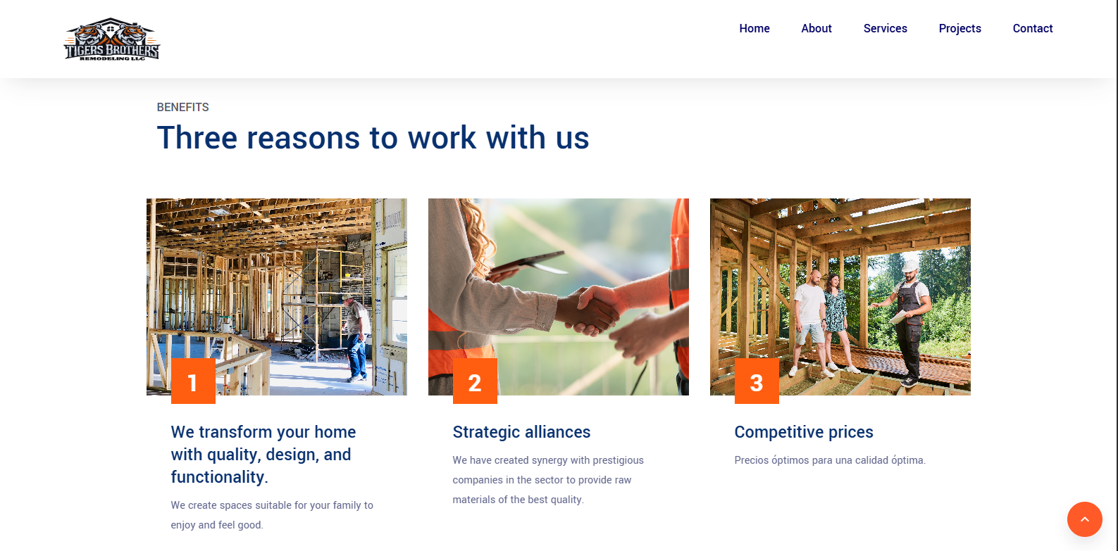 Proyecto Tigers Remodeling